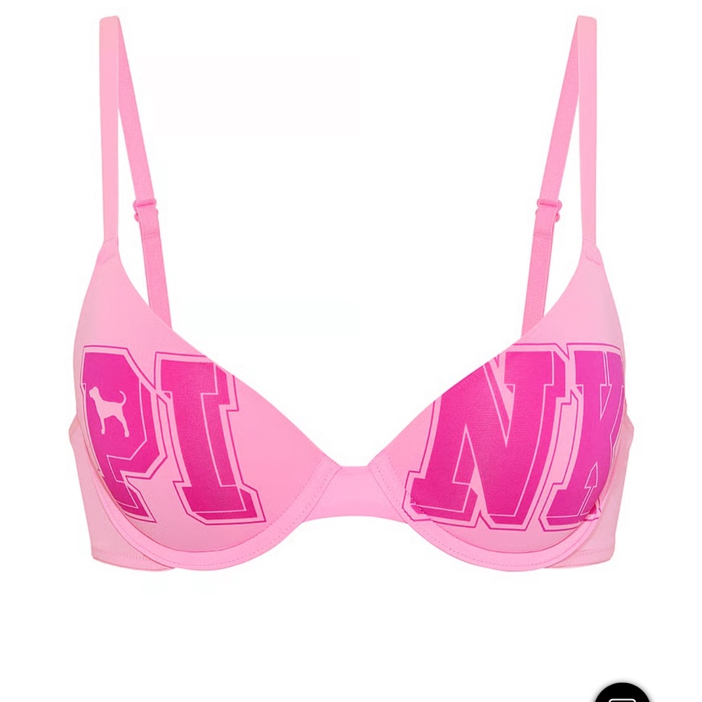 Pink Victorias Secret Pink Friday 2026 38C Push Up Bra - Picture 3 of 6